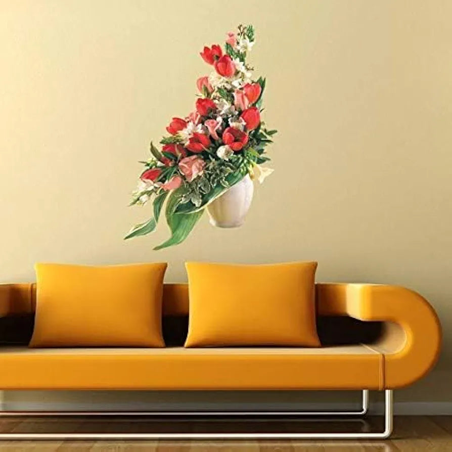 Rangoli Vinyl Botanical Large Modern Art Wall Sticker