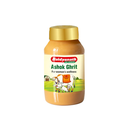 Baidyanath Ashok Ghrita 100 ml | Ayurvedic Wellness For Women | Uterine Support | Anti-Inflammatory & Astringent | Traditional Herbal Remedy