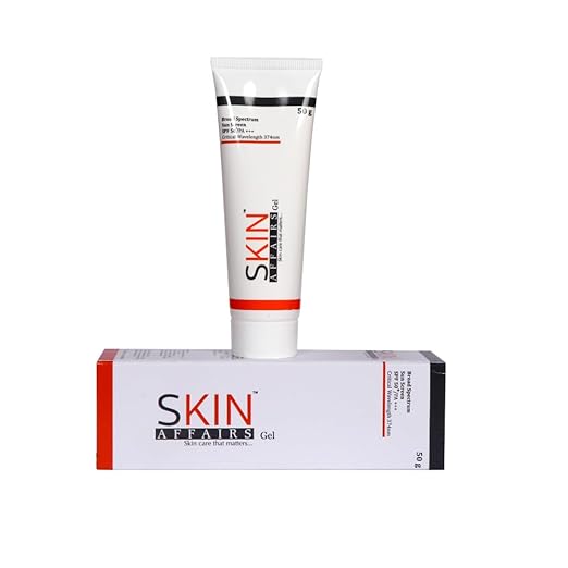 Skin Affairs Organics Broad Spectrum Spf-50 Sunscreen Gel For All Skin Types - 50 gms
