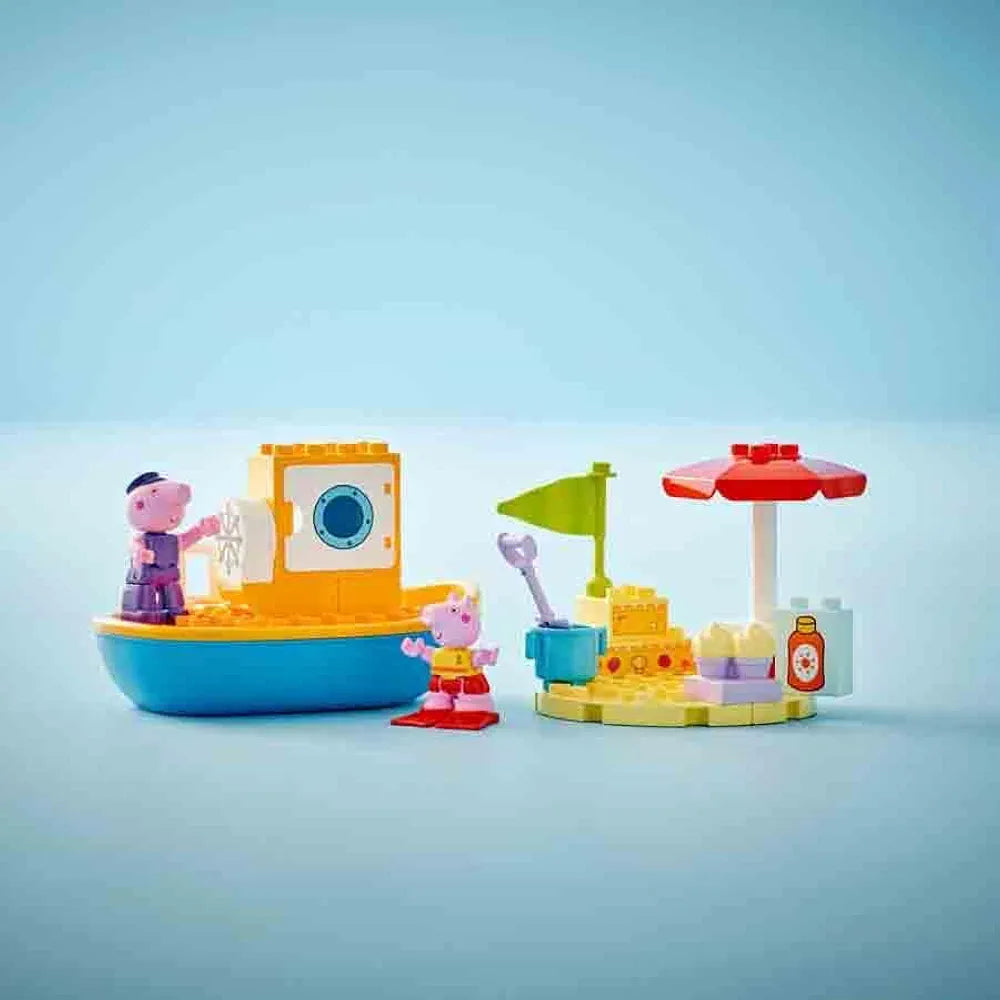 Lego Duplo Peppa Pig Boat Trip Playset 10432 Building Blocks Toys for 2+ Gift for Boys and Girls