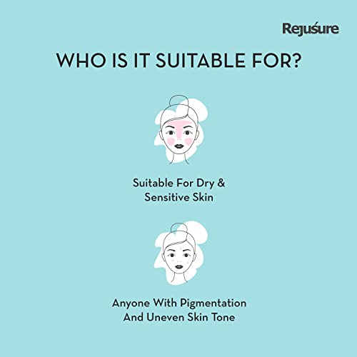 Rejusure 2% Alpha Arbutin + 2% Hyaluronic Acid + 1% Kojic Acid Face Serum - 10 Ml