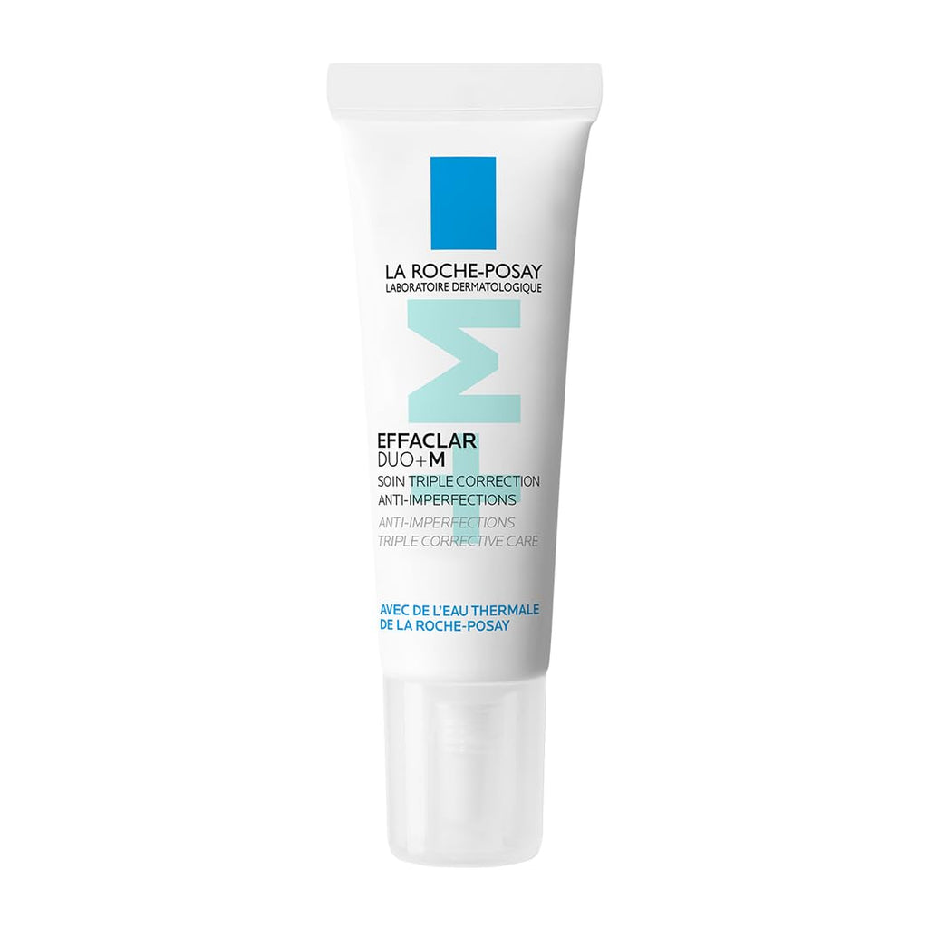 La Roche-Posay Effaclar Duo+M Gel Moisturiser | Anti-Breakout, Corrective Formula for Oily, Acne-Prone Skin, Reduces Blemishes, Blackheads & Controls Oil,7.5 ml