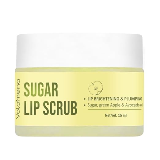 Volamena Lip Scrub with Sugar Green Apple - 15 ml