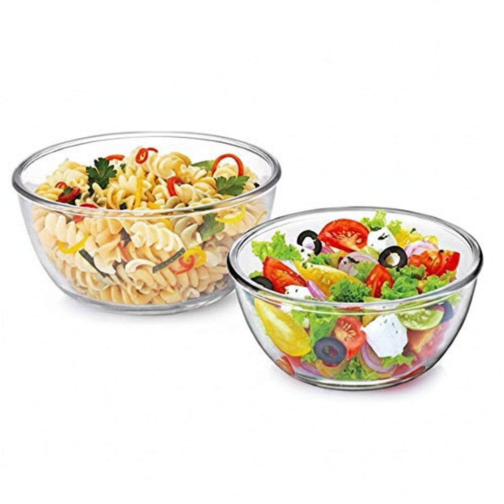 Cello Ornella Toughened Glass Mixing Bowl Set