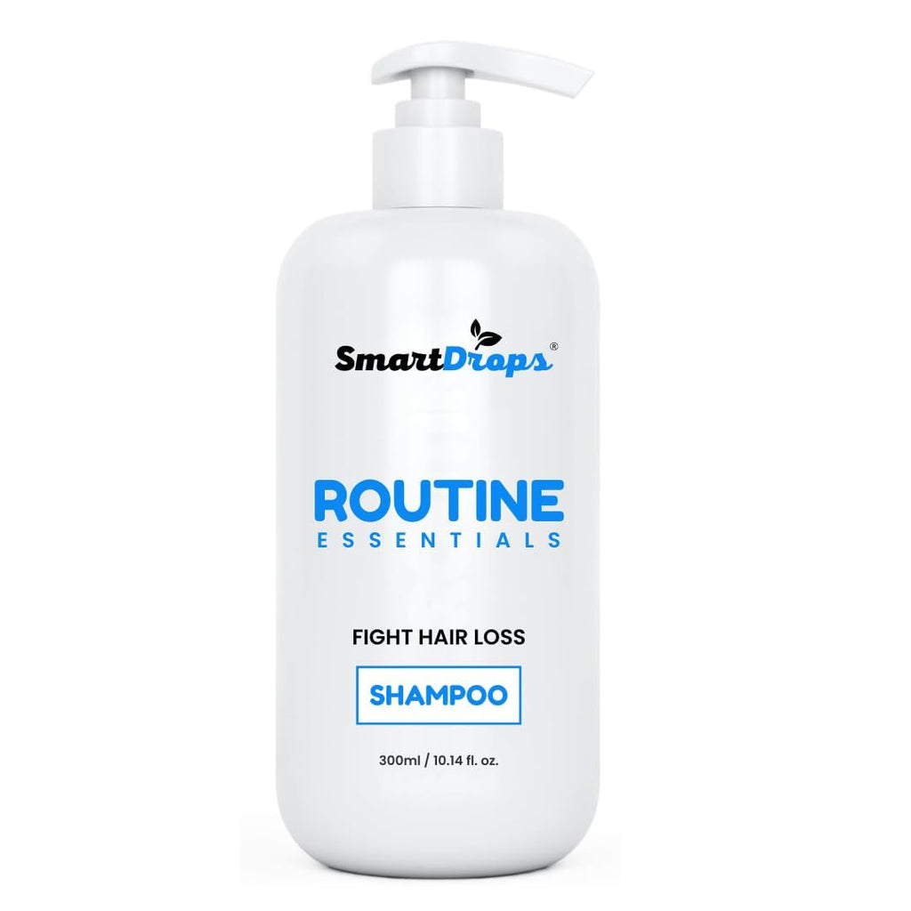 Smartdrops Shampoo for Dull Hair - with Coconut Milk and Vitamins | Deeply Moisturizes Dry & Frizzy Hair | For Silky Smooth Hair | Hair Fall Control Shampoo 300ml