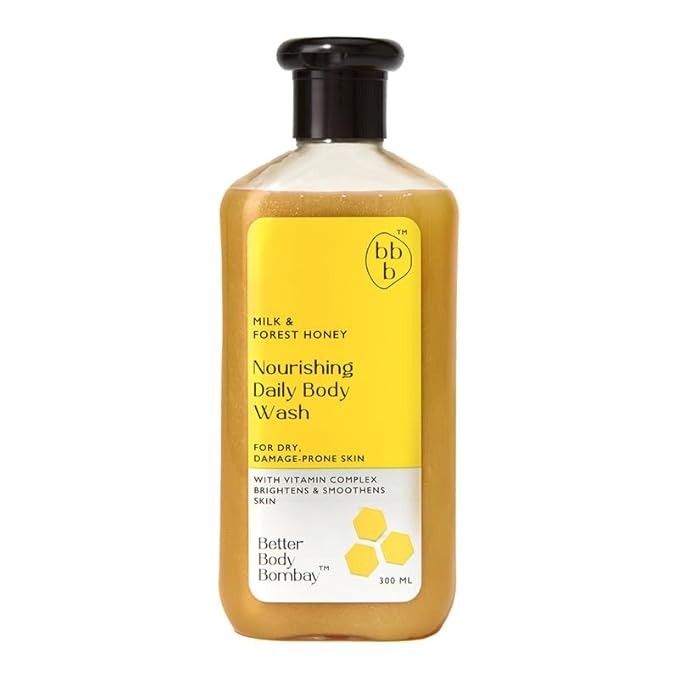 Better Body Bombay Milk & Forest Honey Nourishing Daily Body Wash - 300 ml