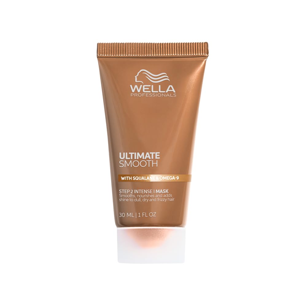 Wella Professionals Ultimate Smooth Mask with Squalane and Omega-9 for dry, dull & frizzy hair | 30ml