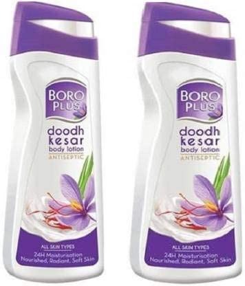 BoroPlus Doodh Kesar Body Lotion - 300 ml (Pack of 2)