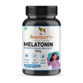 Prasatti Herbal Organic Plant Based Melatonin 10 Mg Capsules  60 Veg Caps