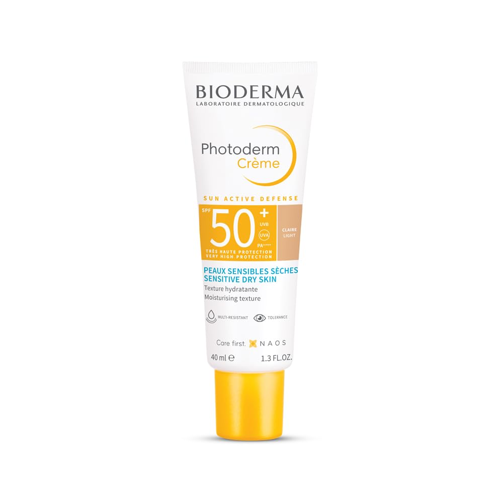 Bioderma Photoderm CrÃ¨me Claire SPF 50+ PA++++ Tinted Sunscreen with 8H Hydration | In Vivo Tested