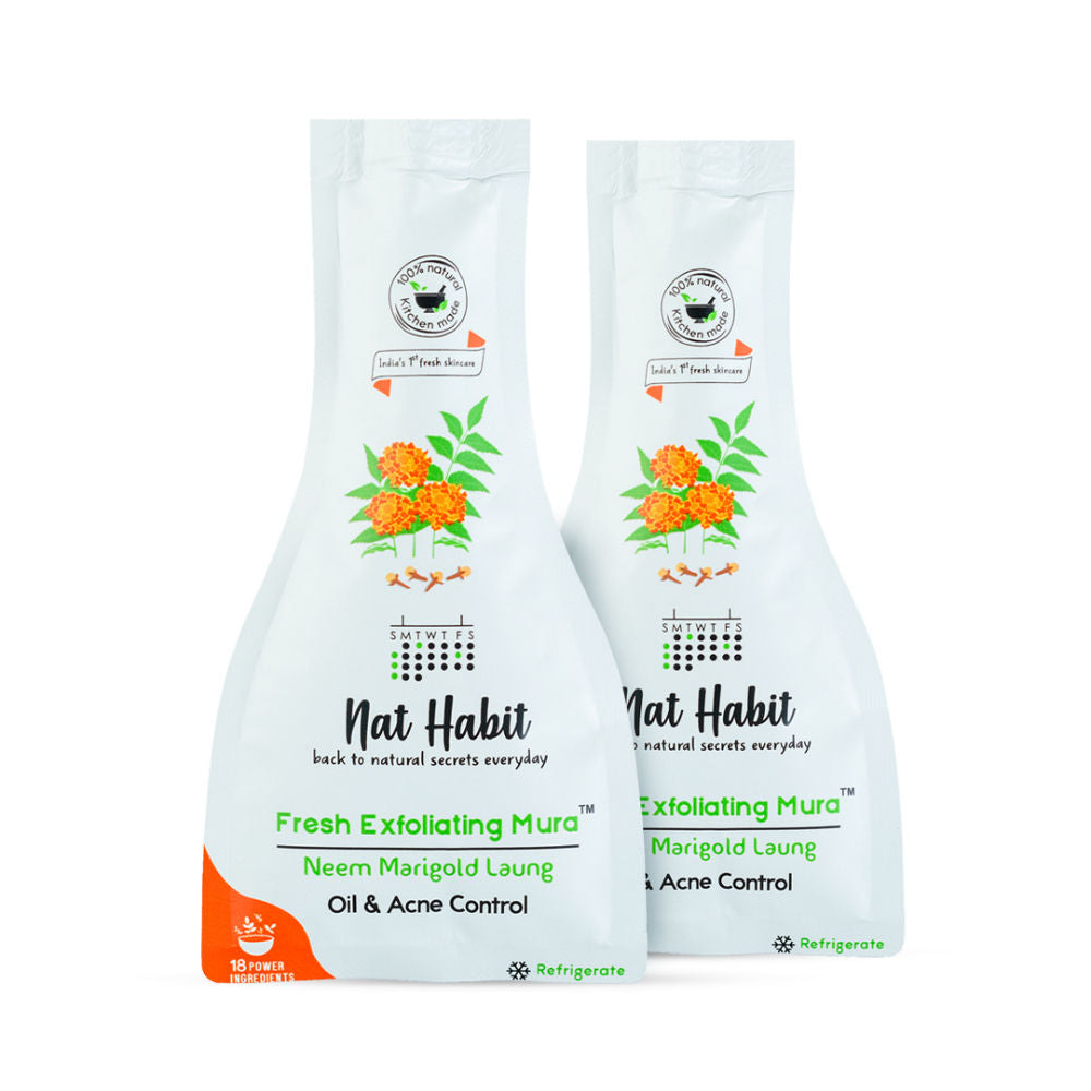 Nat Habit Neem-Marigold Laung Exfoliating Mura