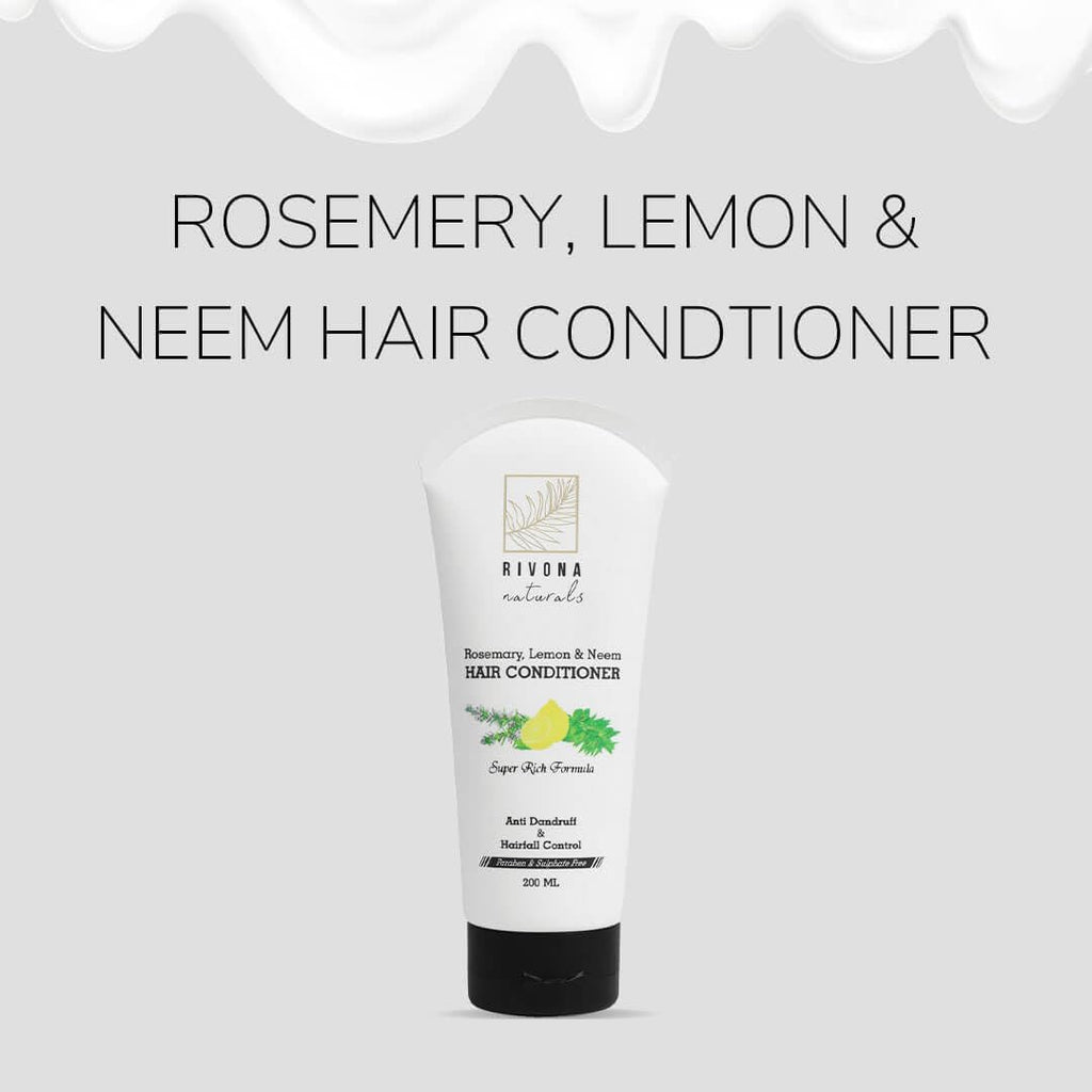 Rivona Naturals Rosemary, Lemon & Neem Hair Conditioner - 200 ml