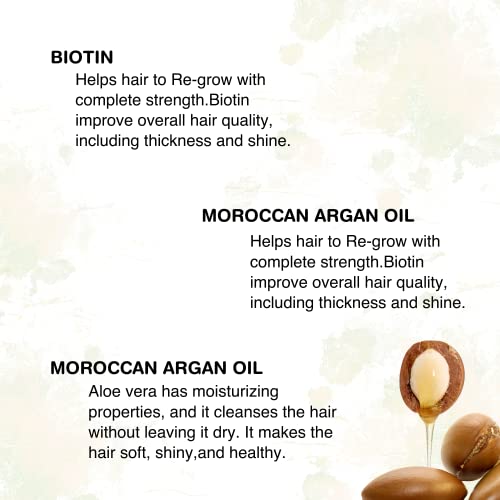 Health Veda Organics Moroccan Argan Shampoo For Hair Repair