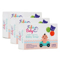 Fabie Baby Gentle Moisturizing Baby Soap - 75 Gms | Pack of 3