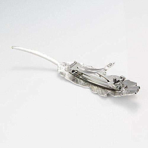 Party Wear & Stylish Metallic Leafy Hair Clip
