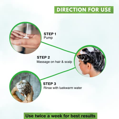 Health Veda Organics Onion Shampoo For Hair Repair  - 300 ml