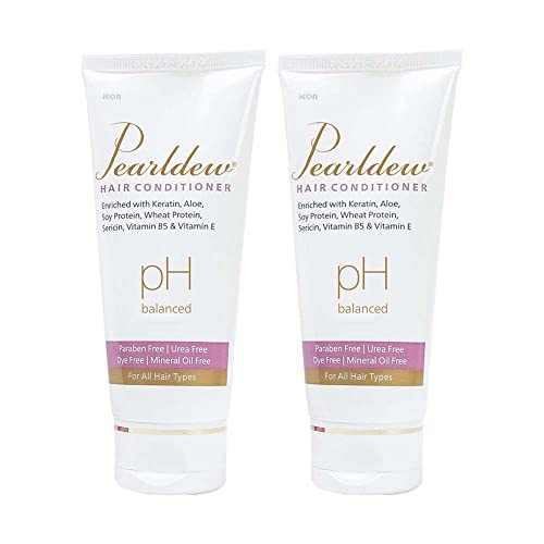Pearldew Hair Conditioner - 100 ml | With Keratin, Aloe Vera, Soy Protein| Paraben Free | Pack of 2