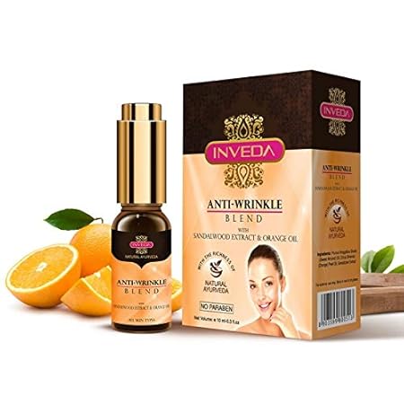 Inveda Anti-Wrinkle Blend to Reduce Fine Lines & Skin Aging - 10 ml