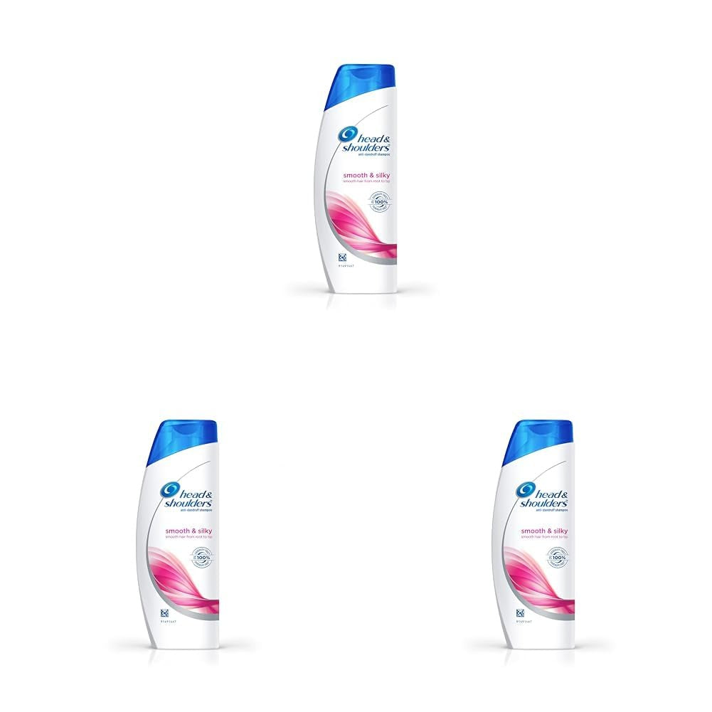 Head & Shoulders Anti Dandruff Shampoo Smooth & Silky - 72 ml (Pack of 3)