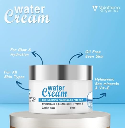 Volamena Voalmena Organics Hyluronic Acid Water Cream - 50 ml