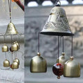 Click Metal and Wooden Dragon 6 Bell Wind Chime