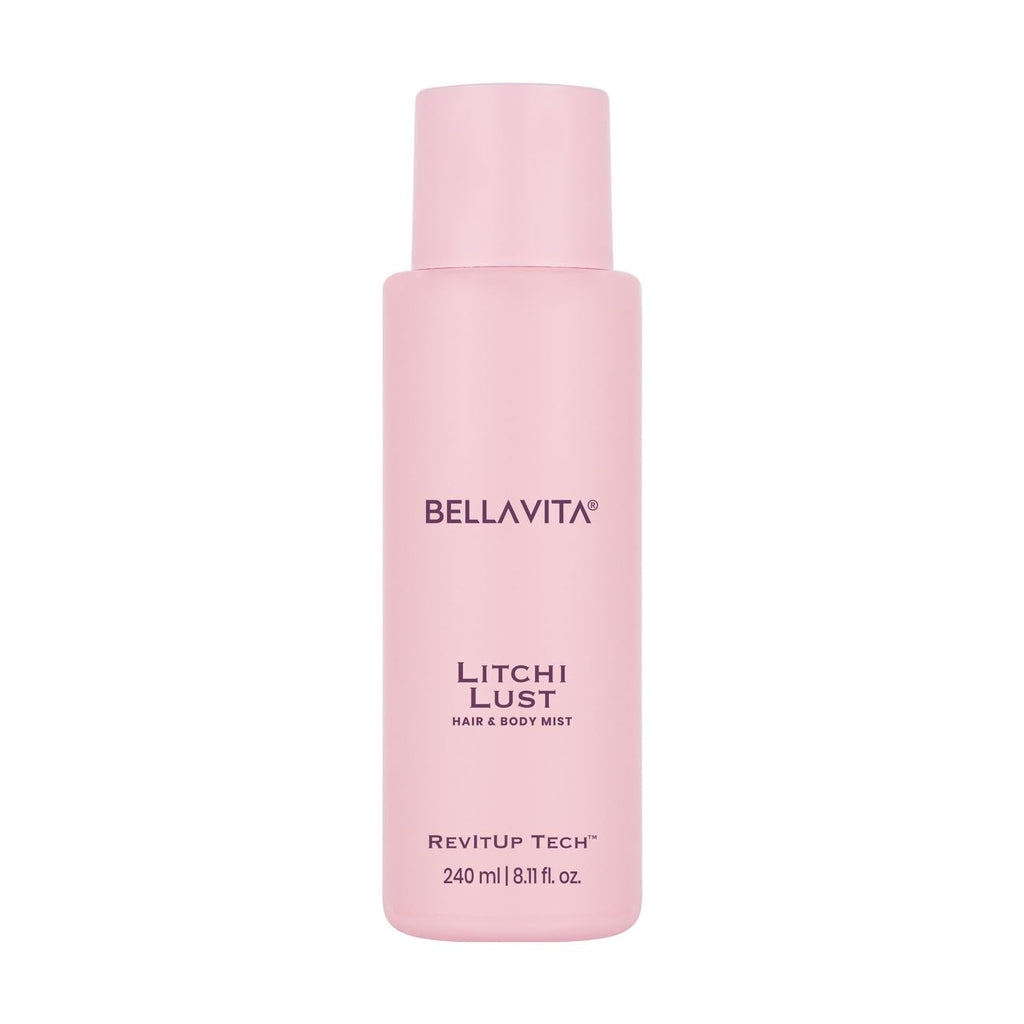 Bellavita Litchi Lust | 2 in 1 Hair and Body Mist | 240ml | Long Lasting Premium Body Mist for Woman, Girl | Water based formulation