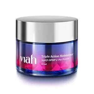 Viah Triple Action Moisturiser for Anti Ageing Tightening - 50 ml