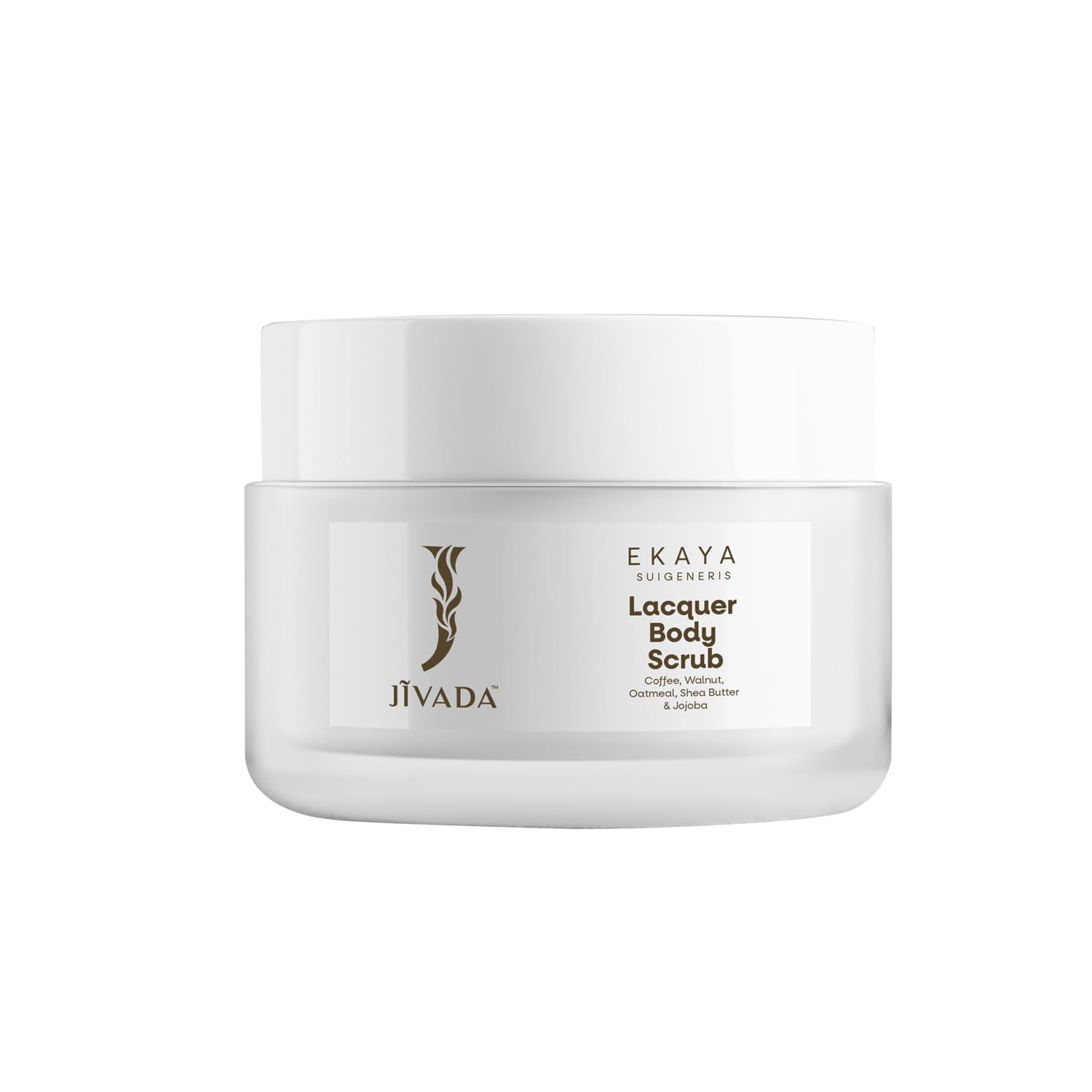 Jivada Lacquer Body Scrub with Walnut Oatmeal & Kaolin Clay - 100 gms