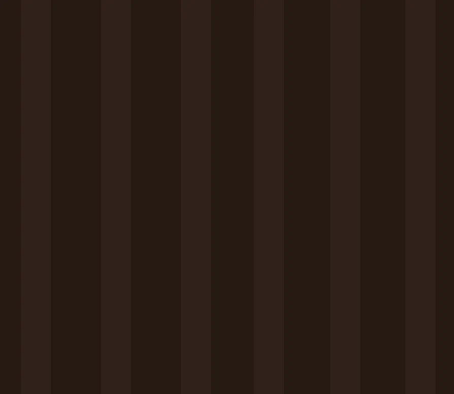 Homefab India 160 TC Stripe Glace Cotton Double BedSheet with 2 Pillow Covers Brown