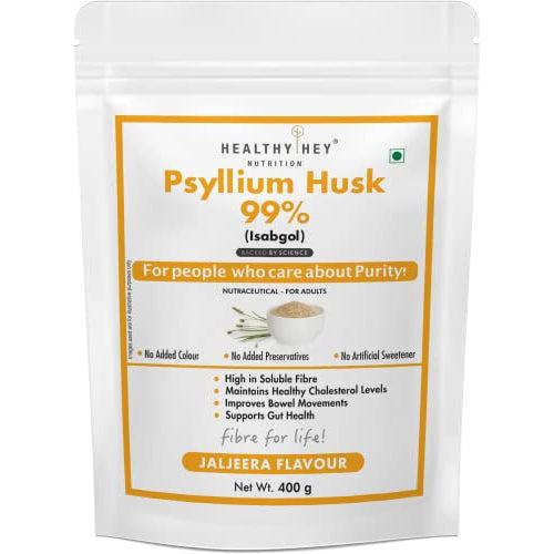 Healthyhey Psyllium Husk Powder - 400 gms