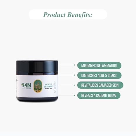 Nature4nature Anti Acne Cream for Men & Women | Reduces Skin Breakage and Scars - 50 Gms