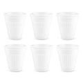 Larah by Borosil 6 Pcs Tea/coffee Opalware Kulhad Set | 200 Ml Each
