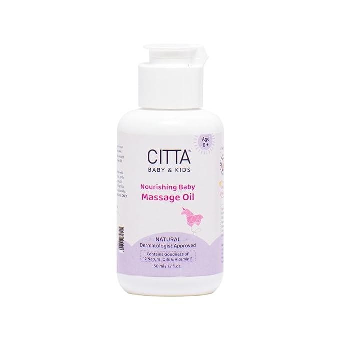CITTA Natural Baby Massage Oil - 50 ml