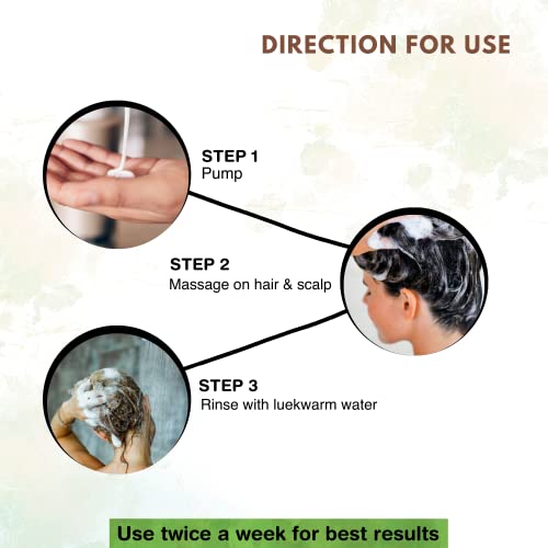 Health Veda Organics Moroccan Argan Shampoo For Hair Repair