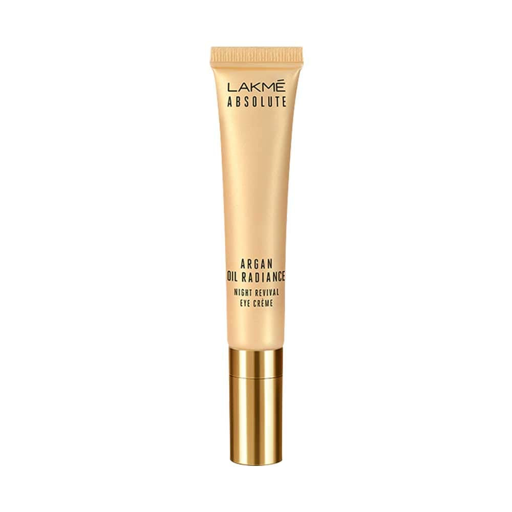 Lakme Absolute Argan Oil Radiance Night Revival Eye Cream - 15 gms