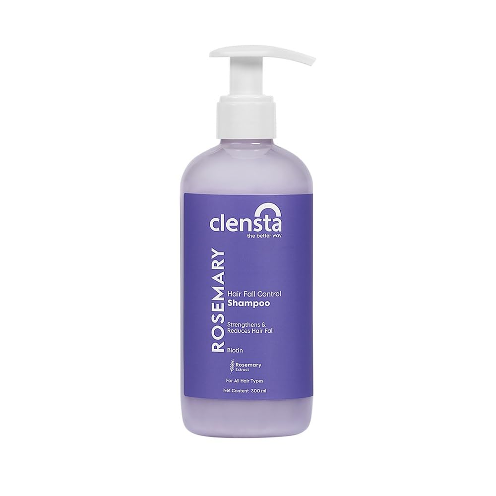 Clensta Rosemary Hair Fall Control Shampoo - 300 ml