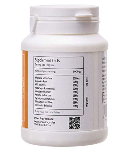 Health Tone Ayurvedic Weight Support Capsules - 90 Caps