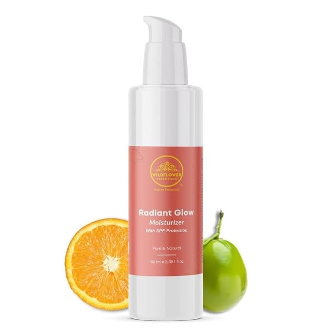 Wildflower Essentials Radiant Glow Moisturiser Gel with Vitamin C - 100 ml