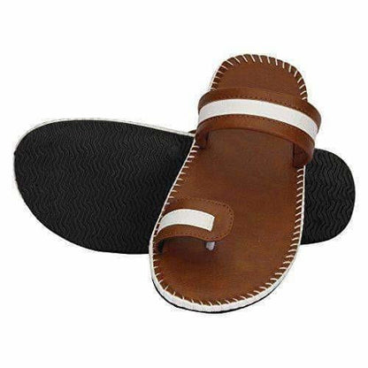Men's Leather Slippers