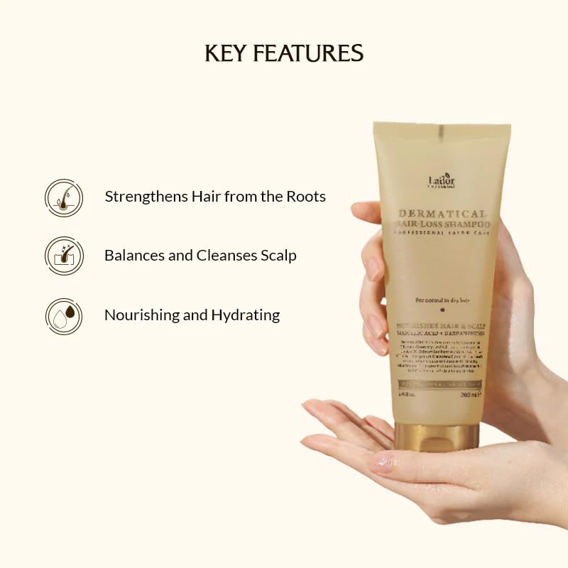 Lador Dermatical Hair Loss Shampoo For Normal to Dry Hair - 200 ml