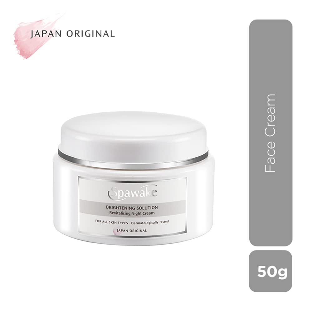 Spawake Vitamin C Night Cream Brightening Solution Revitalising - 50 gms