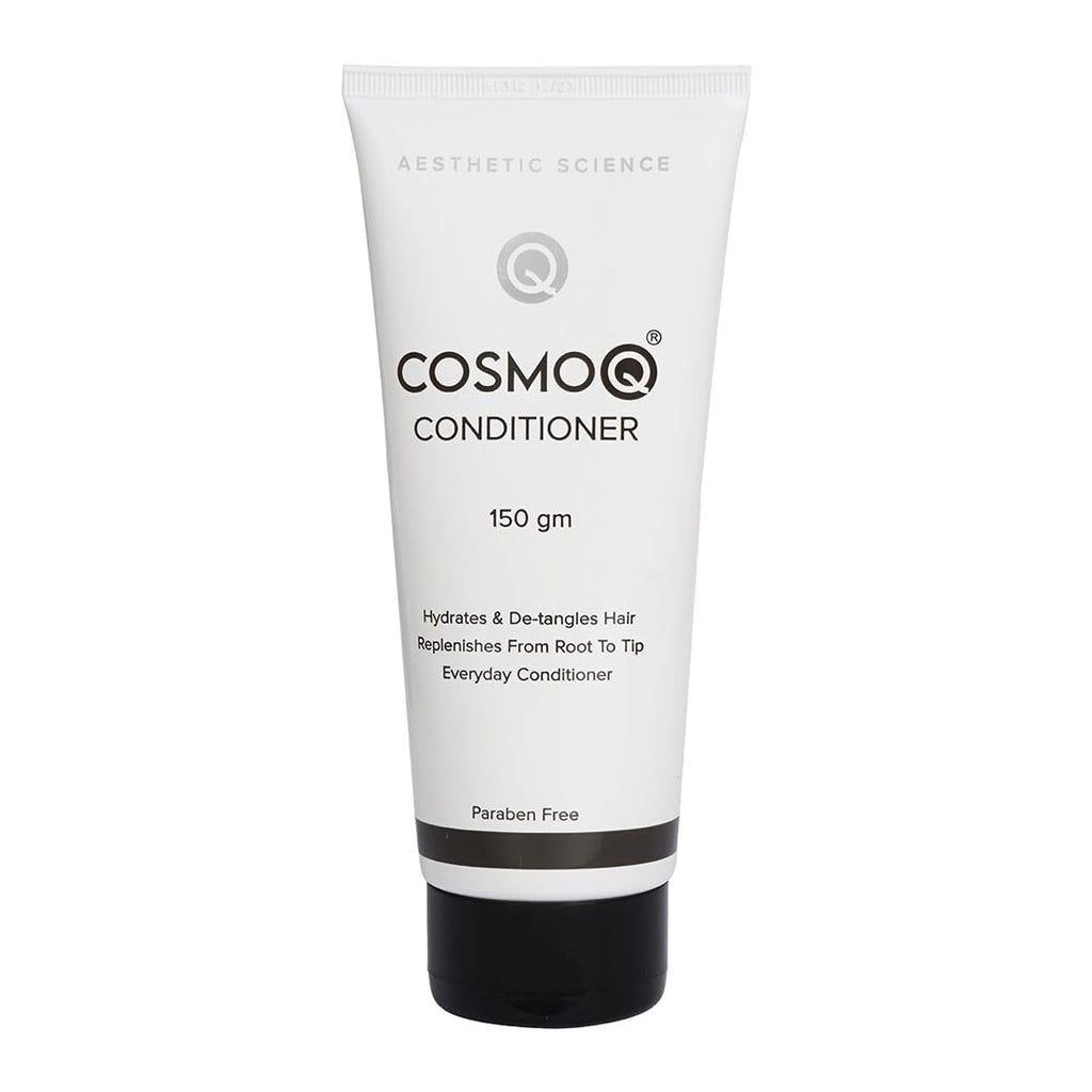 KLM Cosmoq Fresh Conditioner 150g | Hydrates & Detangles, Replenishes Hair from Root to Tip | Paraben-Free Everyday Care, 1 Count