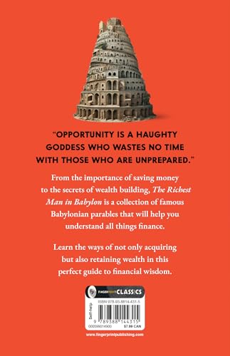 The Richest Man In Babylon – George S. Clason | The Classic Guide To Financial Freedom, Wealth Building & Money Management | Complete Original Classic – Premium Paperback Edition
