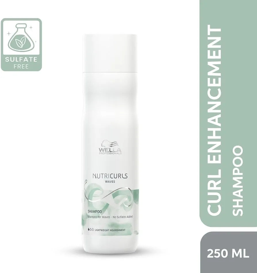 Wella Professionals Nutricurls Curls Shampoo for Waves - 250 ml