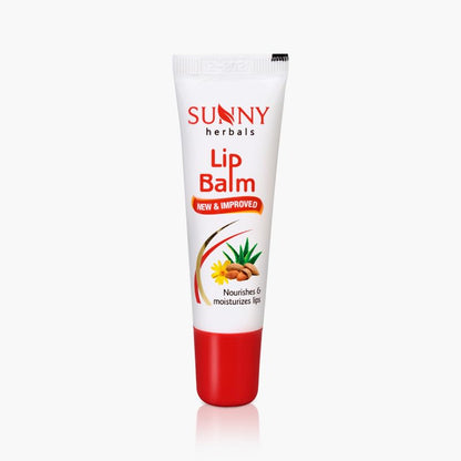 Sunny Lip Balm Provides Intense Moisture Keeping Lips Smooth & Protected - 10 gms (Pack of 4)