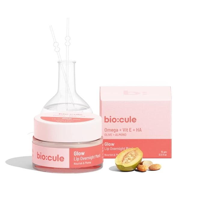 Biocule Glow Lip Overnight Sleeping Mask - 15 gms