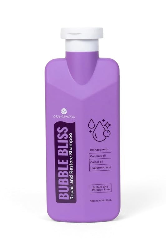 Orangewood Bubble Bliss Repair and Restore Shampoo - 300 ml