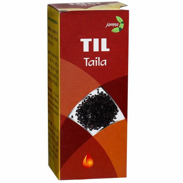Jamna Herbal Til Taila | Pure Sesamin Oil - 100 Ml | Pack of 3