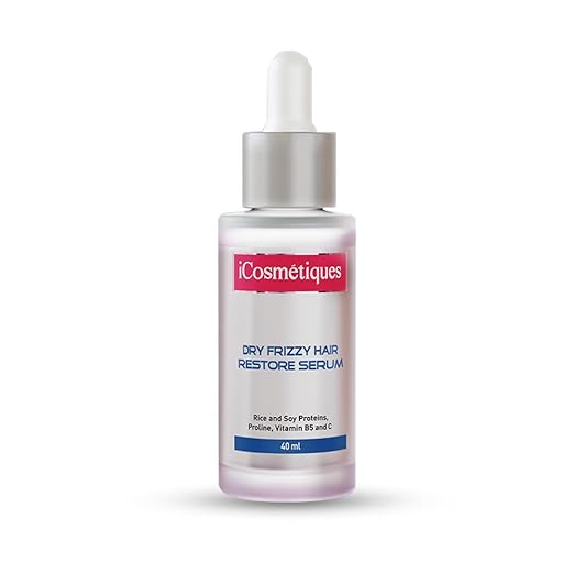 iCosmetiques Hair Serum for Dry & Frizzy Hair Reduces Breakage - 40 ml