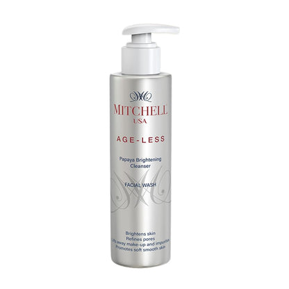 Mitchell Usa Age-less Papaya Brightening Cleanser Facial Wash